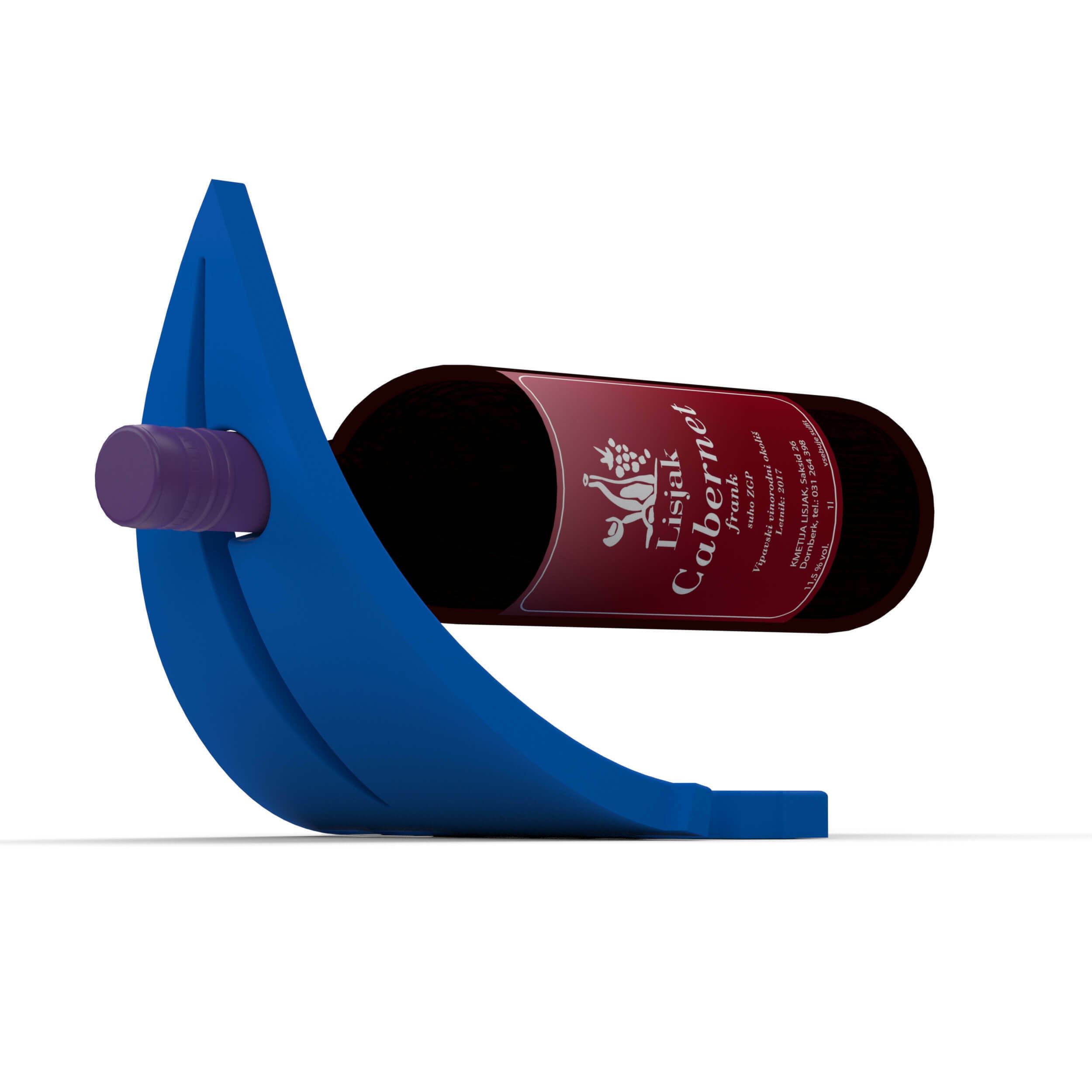 Free STL file SAILBOAT, SAILING SHIP, SEA, BOAT BOTTLE HOLDER / WINE